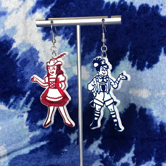 frankenmuth lederhosen girl/boy earrings