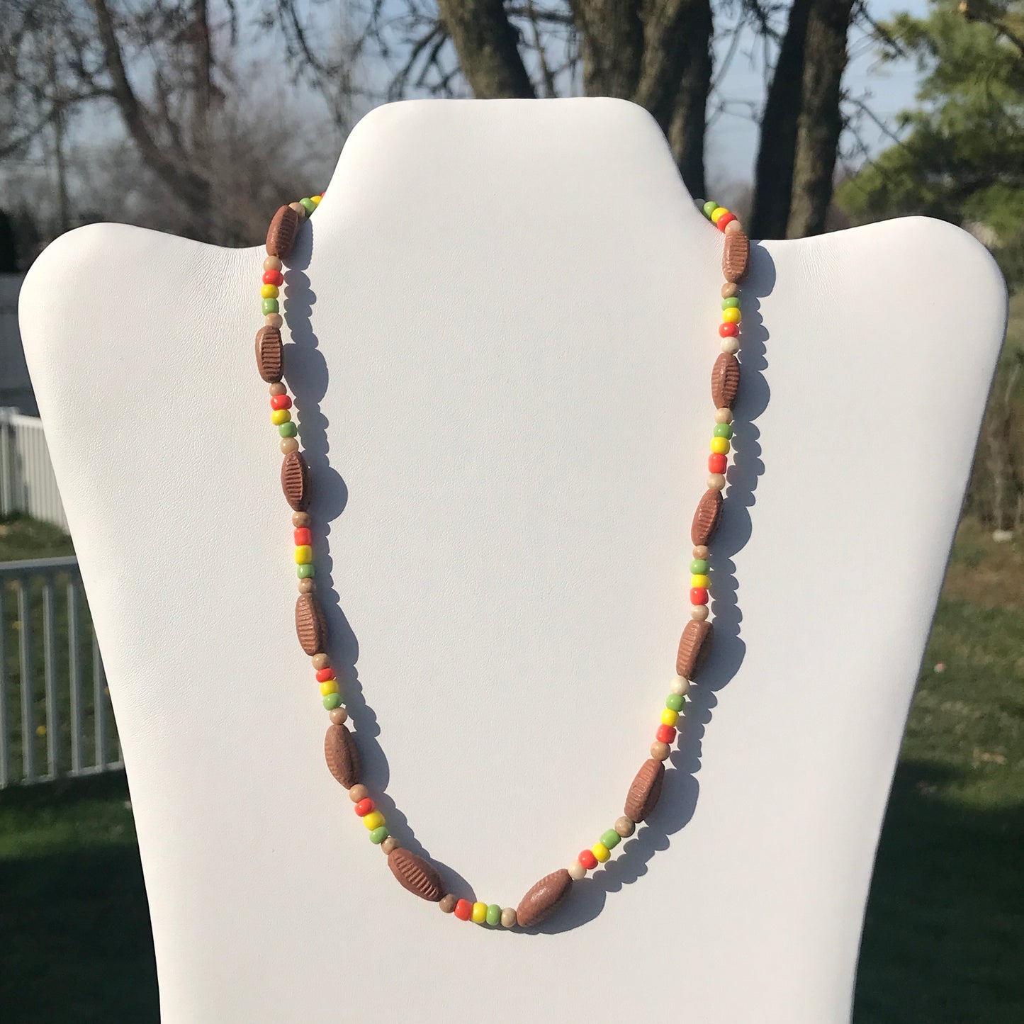 tropical beach inspired necklaces