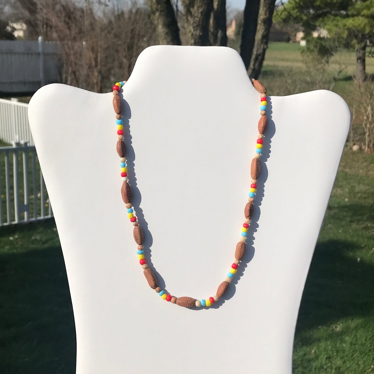 tropical beach inspired necklaces